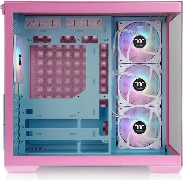 Kasë Thermaltake View 380 TG ARGB, Midi Tower, Bubble Pink - 4