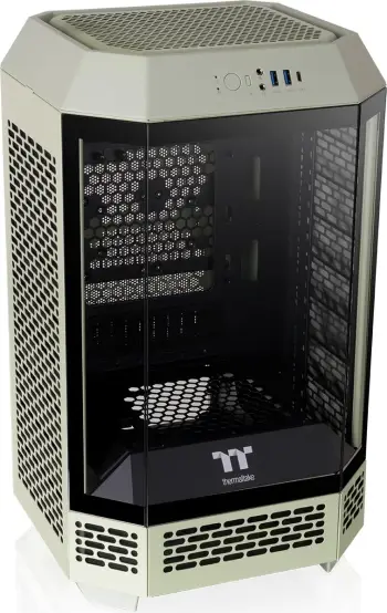 Kasë Thermaltake The Tower 250 TG, Mini Tower, Matcha Green