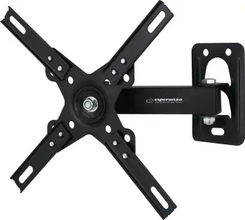 Mbajtëse muri për TV Esperanza ERW011, 12"-50", 20 kg, e zezë