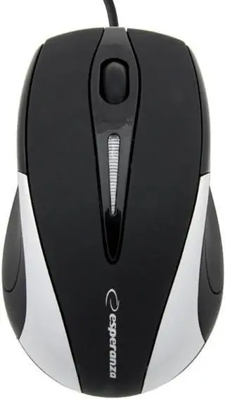 Maus Esperanza Sirius (EM102S), i zi/i hirtë