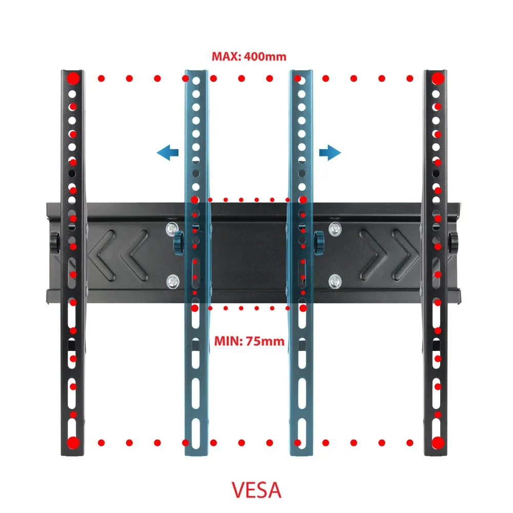 Mbajtëse për TV Esperanza ERW004, 26-70", 55kg, e zezë - 5