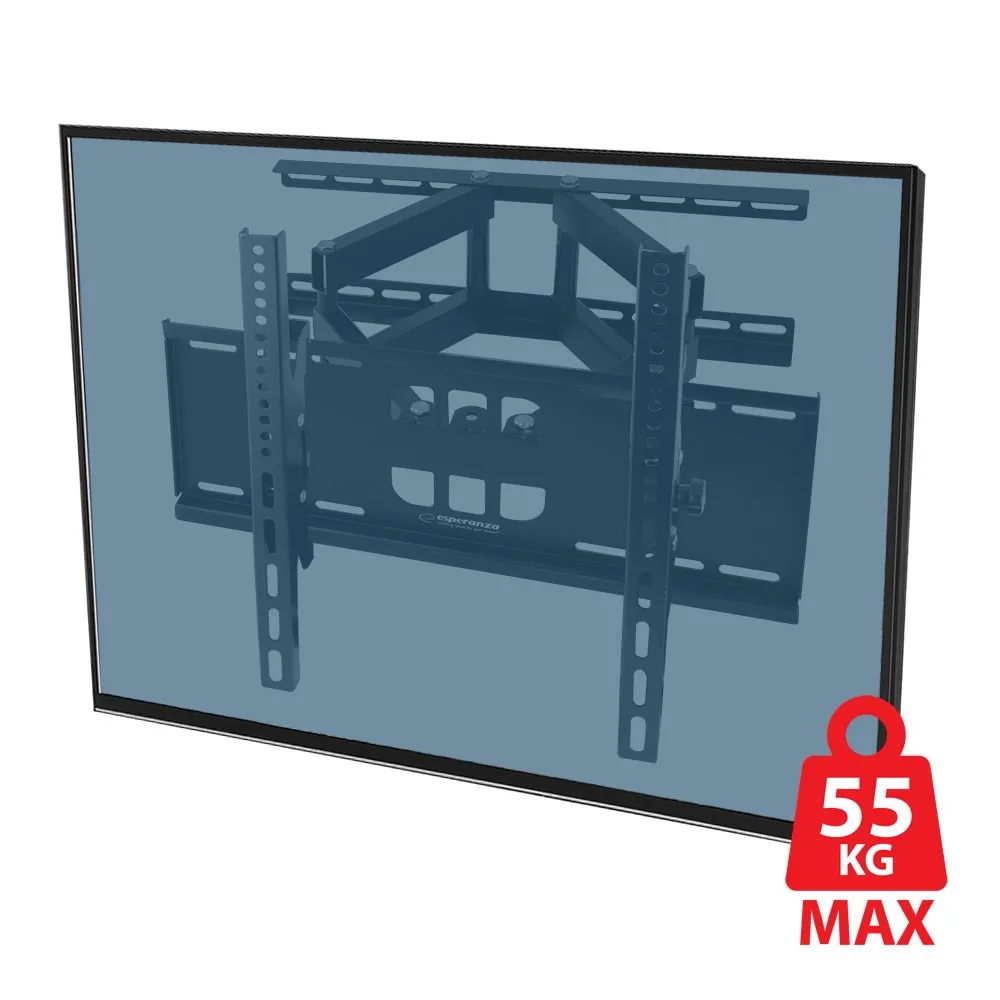 Mbajtëse muri për TV Esperanza Titan, 26-70", 55kg, e zezë - 2