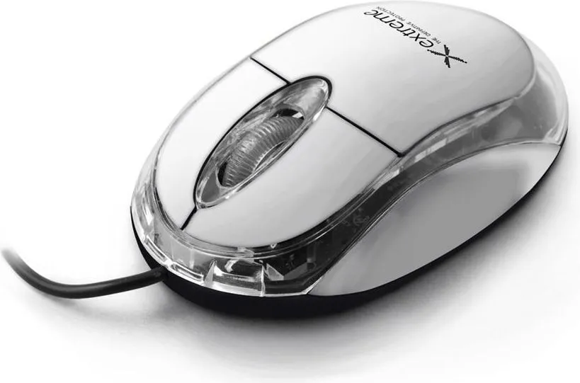 Maus Esperanza Extreme, me kabllo, USB, i bardhë - 1