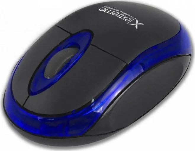 Maus Esperanza Cyngus, wireless, Bluetooth, i zi dhe i kaltërt - 1