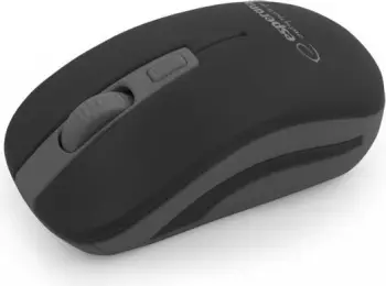 Maus Esperanza Uranus, wireless, USB, i zi dhe i argjendtë