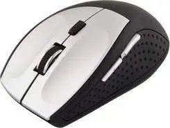 Maus Esperanza Andromeda, wireless, Bluetooth, i zi dhe i argjendtë
