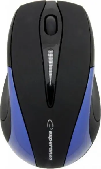 Maus Esperanza Antares, wireless, USB, i zi dhe i kaltërt