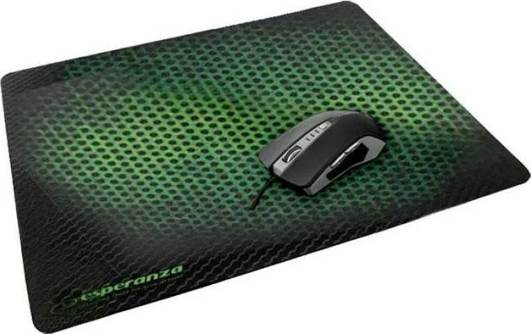 Mauspad Esperanza Gaming, L, i gjelbër - 1