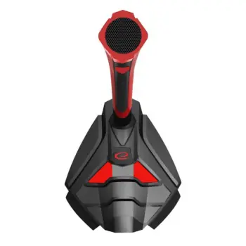 Mikrofon gaming Esperanza Predator HX-101, i kuq/ zi
