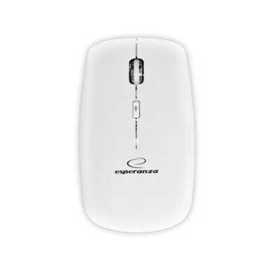 Maus Esperanza EM120W, RF Wireless, i hirtë / i bardhë - 1