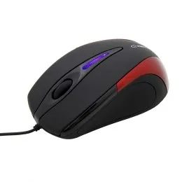 Maus Esperanza EM102R, USB Type-A, i zi / i kuq - 1