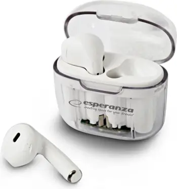 Dëgjuese Esperanza EH237W, Wireless, të bardha