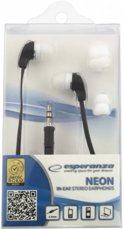 Dëgjuese Esperanza EH147K, me kabllo, të zeza - 2