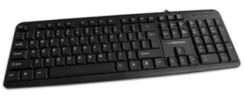 Tastierë universale Esperanza Norfolk EK139, USB, e zezë