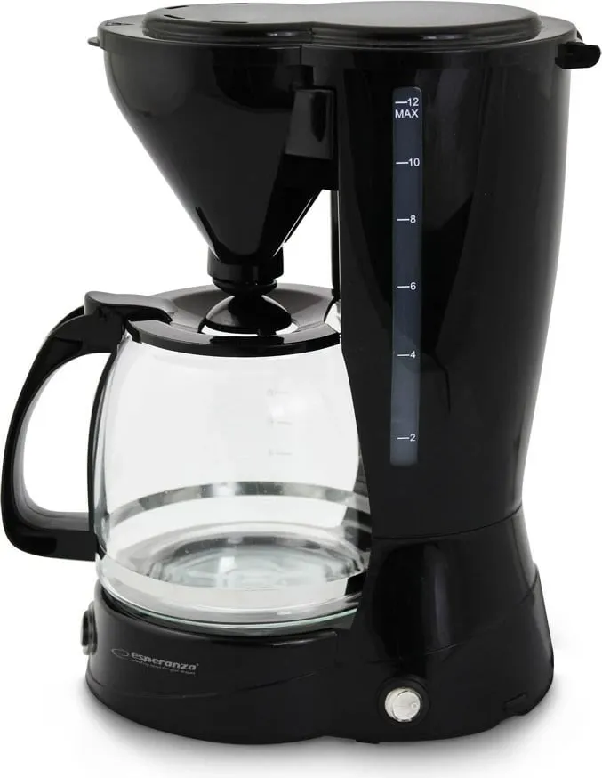 Makinë kafeje drip Esperanza EKC009, 1.5L, e zezë - 4