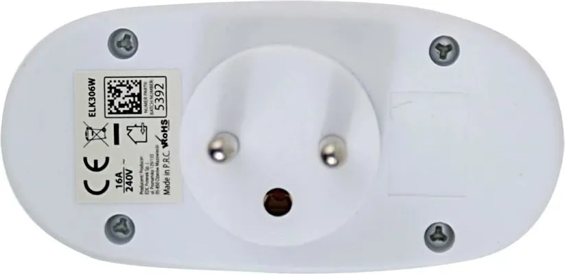 Ndarës elektrik Esperanza ELK306W, 2 dalje, i bardhë - 6