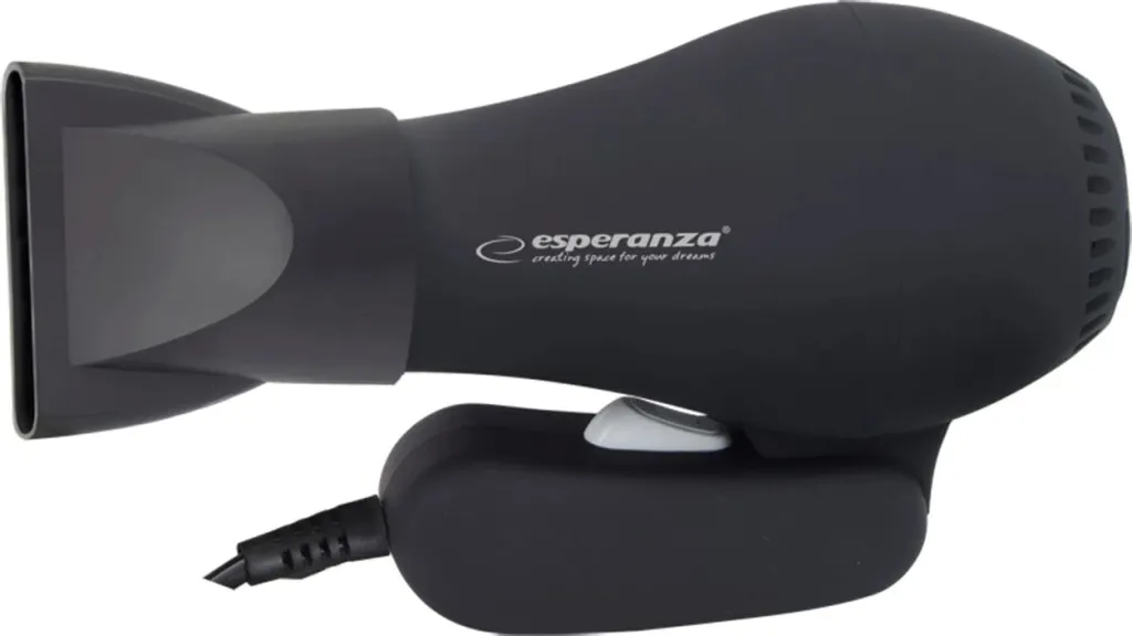 Tharëse flokësh Esperanza Aurora, 750 W, e zezë - 3