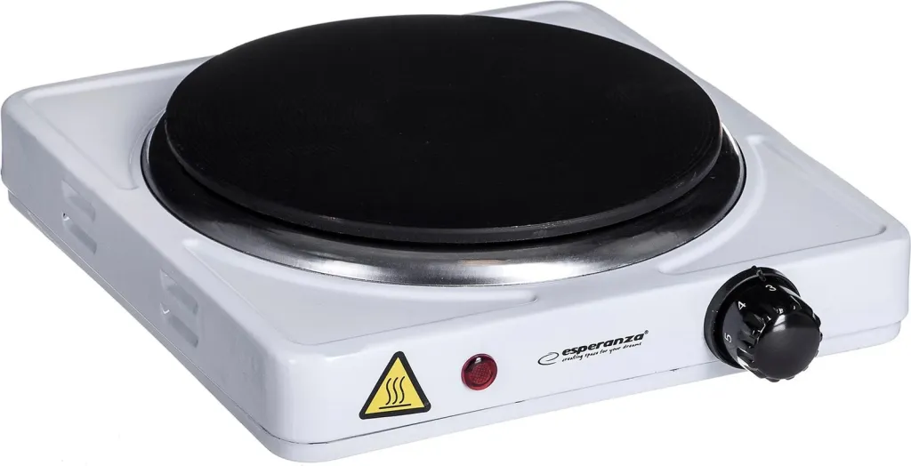 Shporet elektrik portativ Esperanza EKH002W, 5 nivele temperature, i bardhë - 2