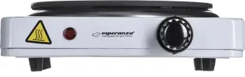 Shporet elektrik portativ Esperanza EKH002W, 5 nivele temperature, i bardhë