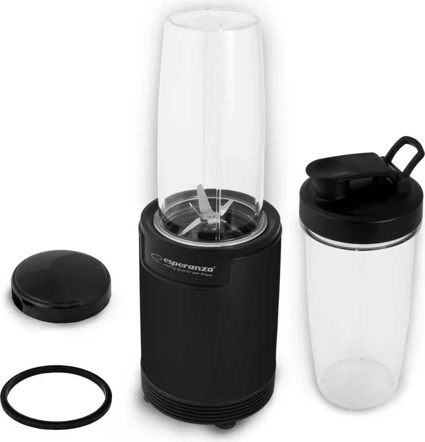 Blender për smoothie Esperanza EKM029, 6 në 1, 700W, i zi - 2