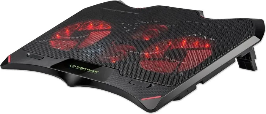 Mbajtëse për laptop Esperanza, e zezë - 2