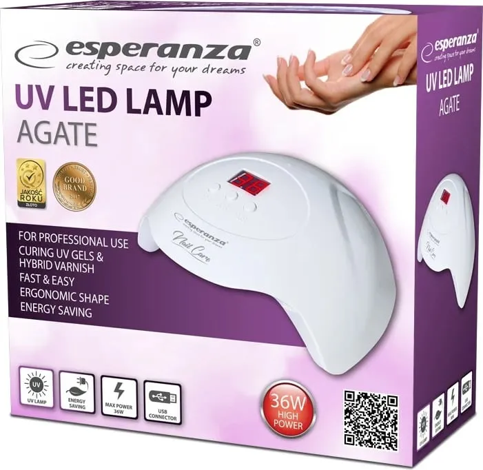 Llambë thonjsh Esperanza EBN010, 36W - 3