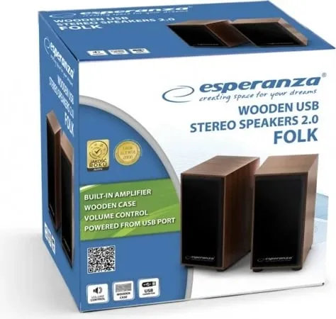 Set altoparlantesh Esperanza Folk, 6W - 4