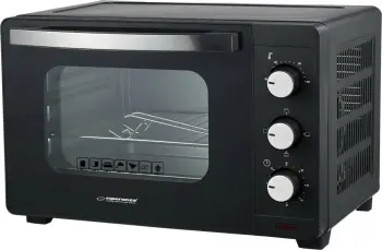 Furrë e vogël Esperanza MINI OVEN PROSCIUTTO EKO008N, 20L, 1600W, e zezë