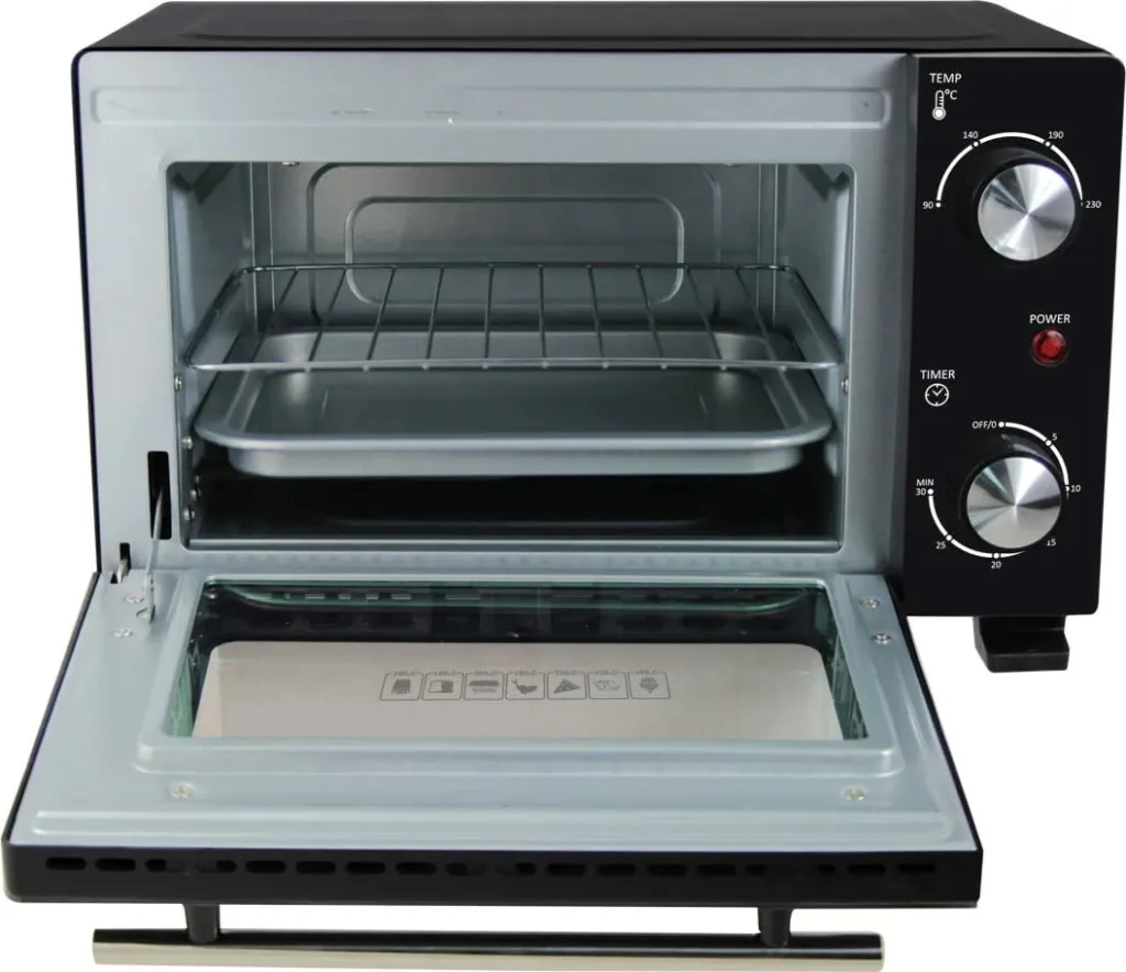 Mini furrë Esperanza EKO007N, 10L, 800W, e zezë - 5