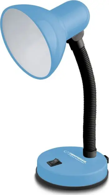 Lampë tavoline Esperanza ESP ELD109B, për llambë E27, 12W, blu