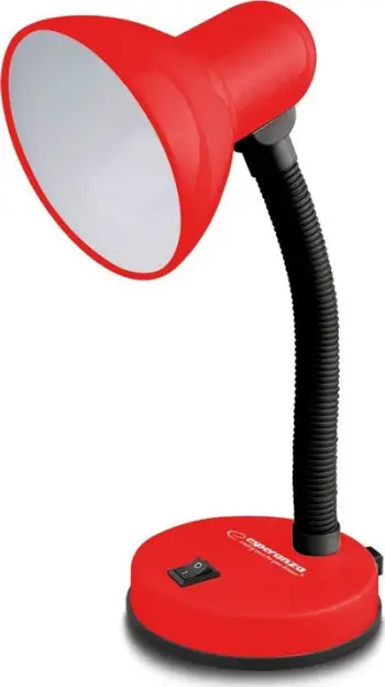 Lampë tavoline Esperanza ESP-ELD109R, E27, krah fleksibël, e kuqe
