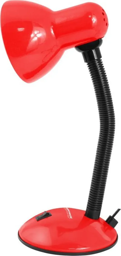 Lampë tavoline Esperanza ELD107R, krah fleksibël, E27 12W, e kuqe - 2