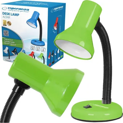 Llambë tavoline Esperanza ELD108G, për poç E27 12W, e gjelbër - 4