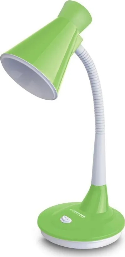 Lampë tavoline Esperanza ELD115G, fason E27, krah fleksibël, e gjelbër - 1