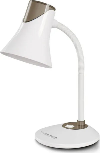 Lampë tavoline Esperanza ELD111K, E27, deri 12W, e bardhë - 1