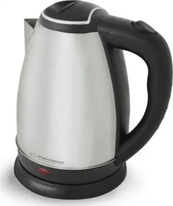 Ibrik elektrik Esperanza Tugela EKK104X, 1.7L, 2200W, argjend mat
