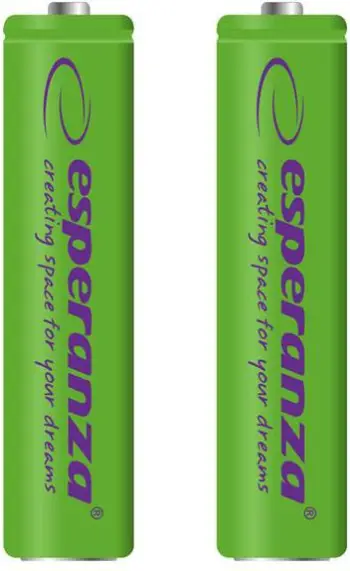 Bateri të rikarikueshme Esperanza AAA / R03 1000mAh, 2 copë