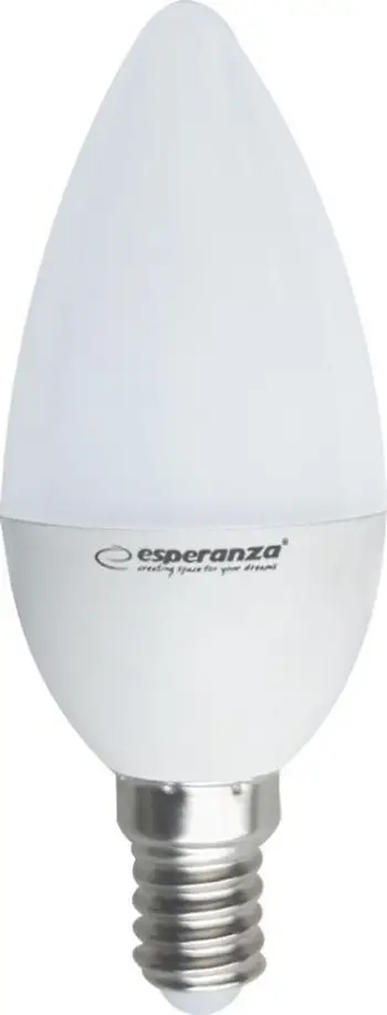 Poç LED Esperanza E14, 4W, 320 lm (ELL144), i bardhë