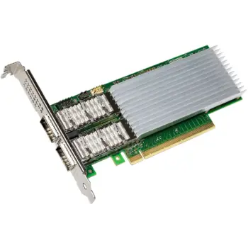 Adapter rrjeti Intel E810-CQDA2, PCI Express, Fibër, 100000 Mbit/s