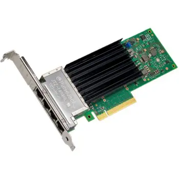 Kartë rrjeti Intel X710-T4L, PCI Express, Ethernet 10000 Mbit/s, e zezë, e gjelbër, gri