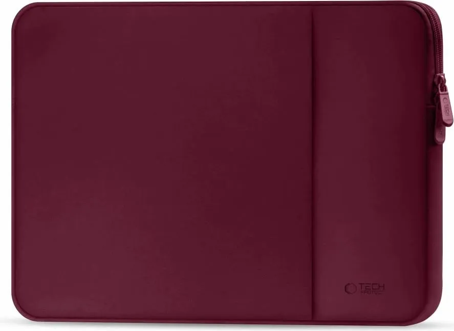 Mbështjellës laptopi Tech-Protect Neoprene 14", Kuq e errët - 2