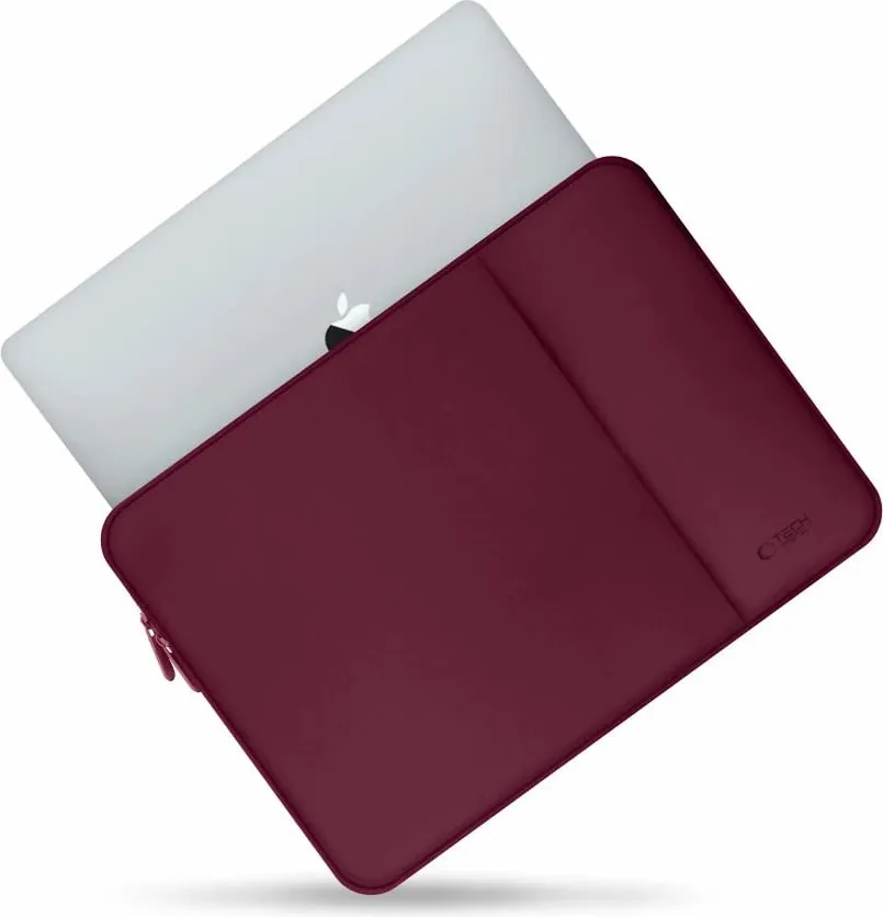 Mbështjellës laptopi Tech-Protect Neoprene 14", Kuq e errët - 3