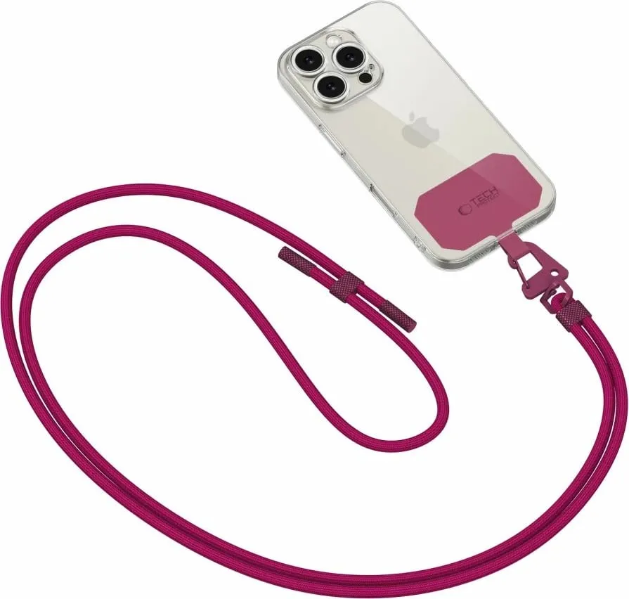 Rrip crossbody për celular Tech-Protect C5S, i kuq - 2