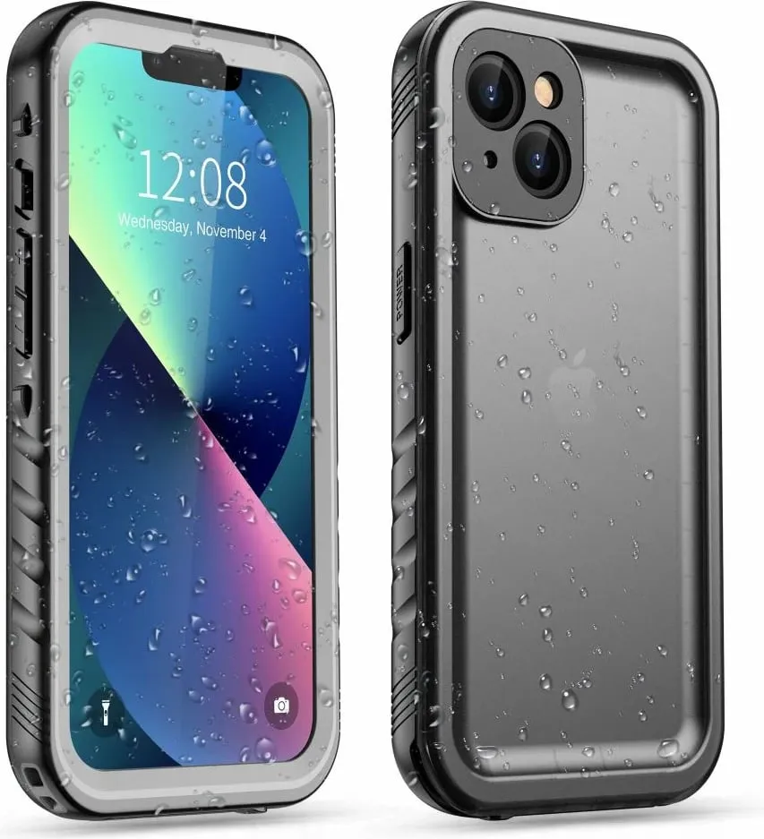 Mbështjellës Tech-Protect ShellBox IP68 për iPhone 13, i zi - 2