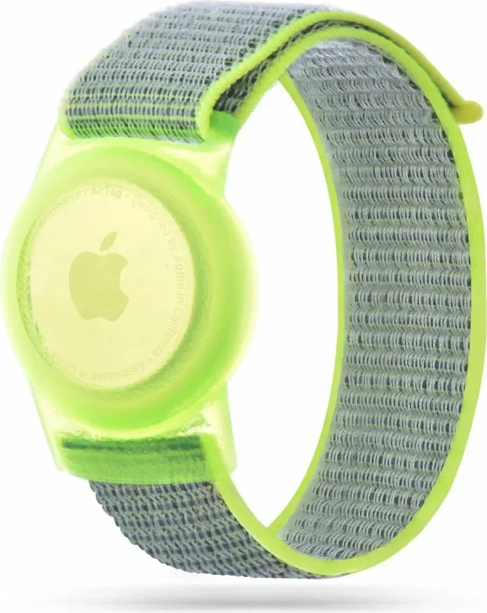 Rrip për Apple AirTag Tech-Protect për fëmijë, najlon, blu - 6
