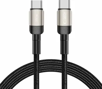 Kabllo Tech-Protect UltraBoost Evo, USB-C në USB-A, 2m, 100W, Titanium