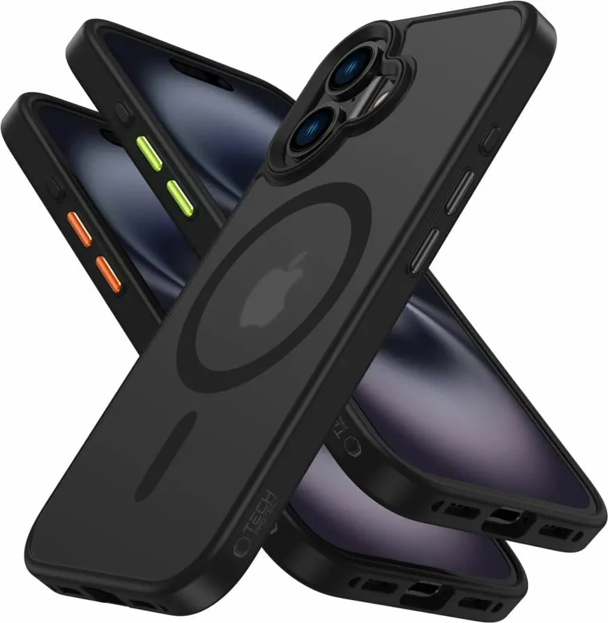 Mbështjellës Tech-Protect MagMat Magsafe për iPhone 16 Pro Max, 3-set, i zi mat - 2