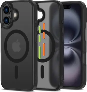 Mbështjellës Tech-Protect MagMat Magsafe për iPhone 16 Pro Max, 3-set, i zi mat