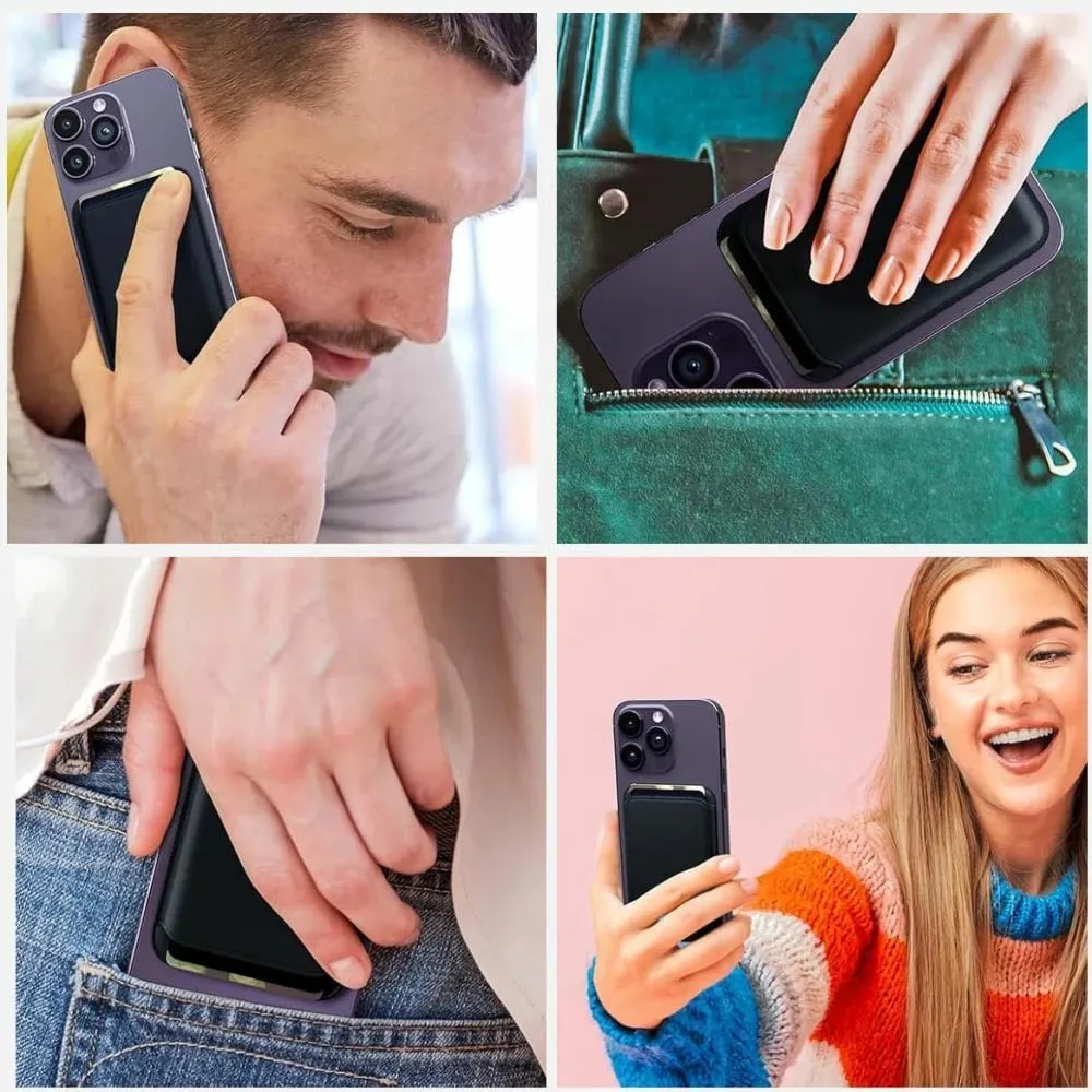 Mbajtëse kartelash për celular Tech-Protect MagWallet MagSafe, Kaltër - 2