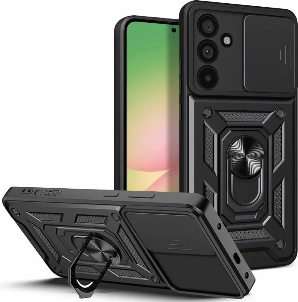 Mbështjellës Tech-Protect CamShield Pro për Samsung Galaxy A56 5G, i zi - 1